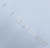 Barre lumineuse LED incurvée Ms-l1160, bande de rétroéclairage, panneau lumineux IP20 594mm pour réparation de téléviseur TCL 32