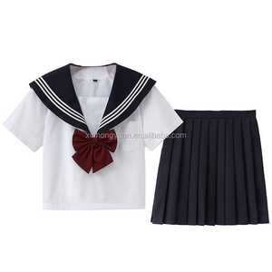 Ragazza delle scuole superiori uniforme collo uniforme giapponese - Product Image 3