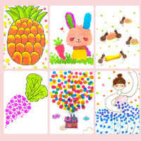 Marqueurs à points lavables 12 couleurs pour enfants, bingo, doodling, peinture, dessin