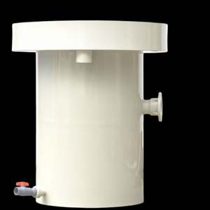 Équipement d'aquaculture en recirculation, réservoir de sédimentation vertical, filtration de l'eau pour poissons, crevettes et crabes en aquaculture - Product Image 4