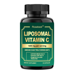 चीन निर्माता थोक ओएम निजी लेबल लिपोसोमल विटामिन सी एस्कॉर्बिक एसिड 1000 मिलीग्राम कैप्सूल पूरक प्रतिरक्षा को बढ़ावा देता है - Product Image 1