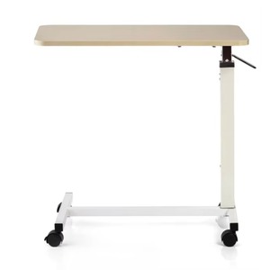 Hospital Scalable Movable Lifting Bedside Table Height Adjustable Pneumatic Overbed Laptop Computer Desk Sofa Side Desk - Product Image 2