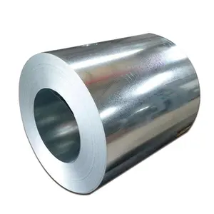 Rollos de acero galvanizado, bobina popular de hoja Gp de 0,6mm de espesor, disponible con entrega rápida