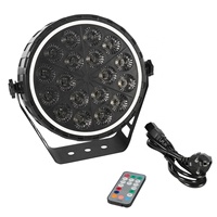 Projecteur de Scène LED Par Can 18x12W RGBW 4-en-1 DMX en Plastique – Offre Spéciale