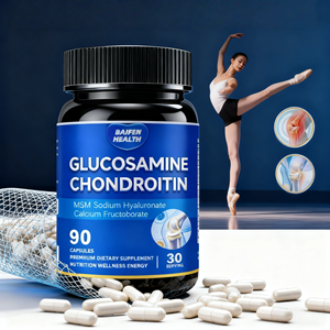 OEM <span class=keywords><strong>Glucosamine</strong></span> Chondroïtine MSM Curcuma Capsules Supplément articulaire <span class=keywords><strong>Glucosamine</strong></span> pour Adultes - Product Image 2