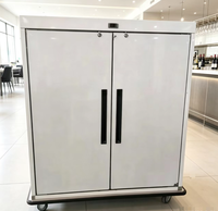 Armoire chauffante professionnelle pour la restauration avec contrôle automatique de la température, capacité 950L, pour événements de traiteur et salles de banquet d'hôtel