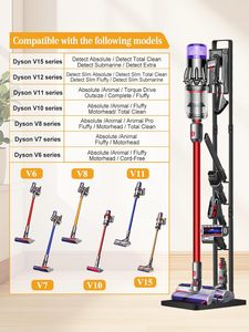 Soporte de Almacenamiento Metálico para Aspiradoras Inalámbricas <span class=keywords><strong>Dyson</strong></span> V15 V12 V11 V10 V8 V7 V6 DC30 DC31 DC35 DC58 <span class=keywords><strong>DC62</strong></span> DC74 - Product Image 4