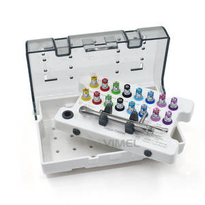 Boîte à outils de restauration dentaire portative avec clé dynamométrique universelle colorée, équipement de restauration implantaire, accessoire de thérapie buccale - Product Image 5