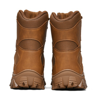 Doublesafe Promotion Chaussures de Randonnée Montantes pour Hommes, Imperméables, à Fermeture Éclair, Motif Camouflage, Semelle Moulée, de Marques de Créateurs Célèbres