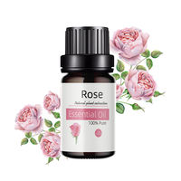 Minyak Esensial Organik Murni 100%, Lemon, Mawar dan Lavender, Digunakan dalam Sabun Aromaterapi, Produk Mandi, dan Humidifier