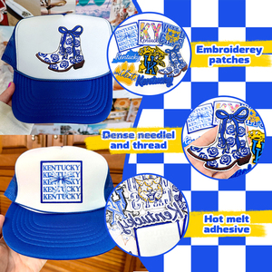 <span class=keywords><strong>Kentucky</strong></span> Temalı İşlemeli Yamalar, Wildcat, KY, Botlar ve Eyalet Tasarımları, Moda Projeleri için Özelleştirilebilir Ütüyle Yapıştırılan Yamalar - Product Image 6