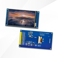 Écran tactile résistif couleur SCCdisplay 3,97 pouces TFT LCD SJXD3.97 LCM-RT IPS Full View SPI Plug-in 34 broches 800x480 avec rétroéclairage LED