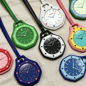 Nuovo Orologio da Tasca Personalizzato con Logo, Movimento al Quarzo in Lega, Design con Cinturino, Regalo Perfetto per Anniversario, Unisex per Uomini e Donne - Product Image 1