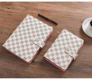 Factory Wholesale A6 Mini PU Leather Loose-Leaf Agenda Planner <b>Binder</b> 6 Ring Budget Wallet Notebook <b>Money</b> Organizer Hardcover - Product Image 3