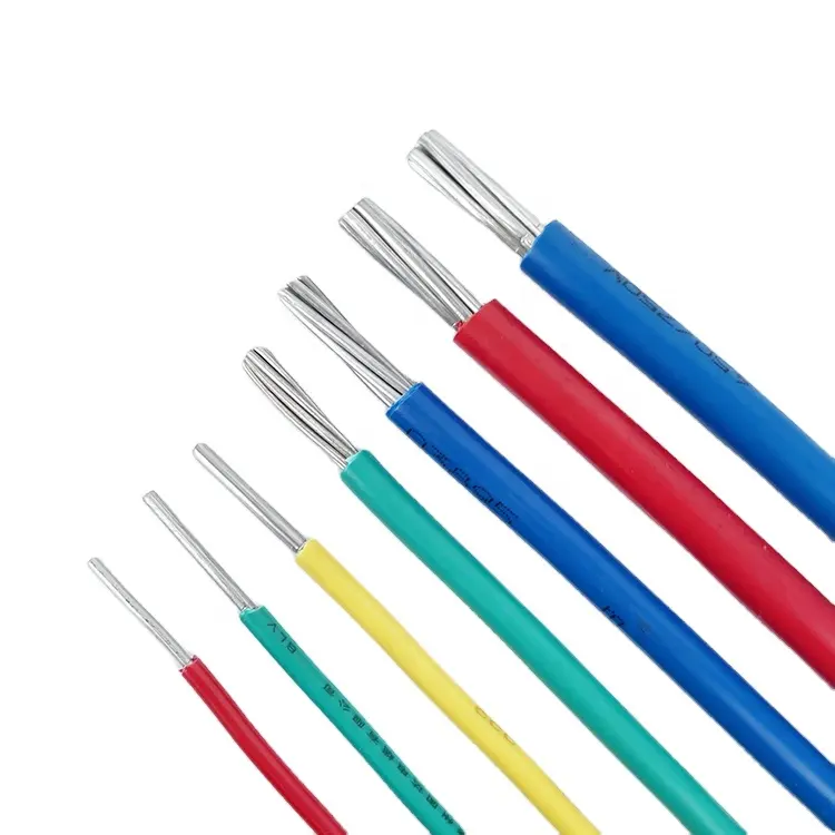 Cable eléctrico doméstico 1*50mm ~ 95mm proveedor de cables conductores de aluminio aislados de PVC
