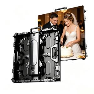 Écran LED d'affichage vidéo intérieur pour scène de mariage, mur vidéo d'événement, fond de scène, LED couleur pleine - Product Image 1