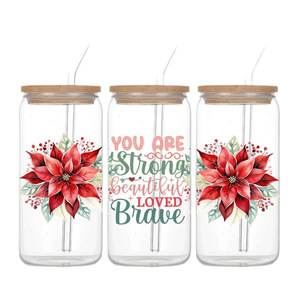 Vaso <span class=keywords><strong>de</strong></span> <span class=keywords><strong>Vidrio</strong></span> Borosilicato Resistente a Altas Temperaturas, Estilo <span class=keywords><strong>Coca</strong></span>-Cola, para Agua, Té <span class=keywords><strong>de</strong></span> Burbujas, Jugo, con Tapa - Product Image 2