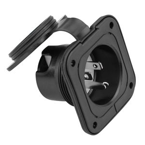 Prise mâle pour générateur américain pour bateau marin RV ETL Approuvé Flanged Inlet <span class=keywords><strong>125</strong></span>-volt Power Inlet Socket - Product Image 2