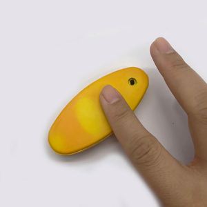 Custom Squeeze Stress Gift PU Foam Floater Oval Shape Temperature Sensitive Color Change for Boating Fishing Sailing Outdoor - Product Image 2