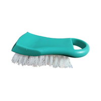 Ecoclean Factory Direct Petite brosse de nettoyage en plastique pour chaussures, sols, portes de voiture et salles de bain