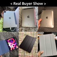 Untuk iPad Air 4 Casing 2020 iPad 10.2 Generasi Ke-8 Casing Funda iPad Pro 11 Casing 2020 2021 Mini 6 Mini 5 10.5 Penutup Udara 2 9.7