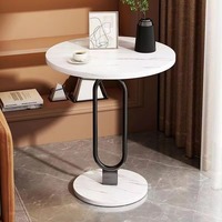 Table d'appoint en bois moderne, luxueuse et minimaliste, table de chevet, table basse multifonctionnelle pour salon et balcon