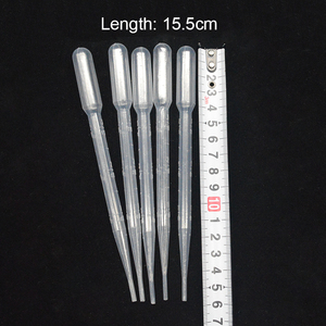 Piccoli strumenti di formica di lusso in plastica trasferimento pipette contagocce 100 pz/borsa per formiche alimentazione e bere per soggiorno - Product Image 3