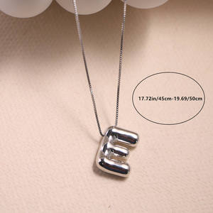 Vente en gros directe, collier alphabet ballon de haute qualité, nouveau produit en promotion, pour femmes - Product Image 5