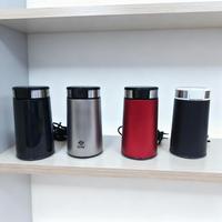 Moulin à café électrique en acier inoxydable avec broyeur à meules coniques, broyeur d'épices, machine à café automatique 200W, capacité 50g, OEM, usage domestique