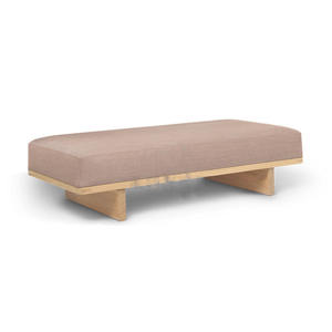 Banc en bois minimaliste avec coussin pour chambre ou dressing - Product Image 5