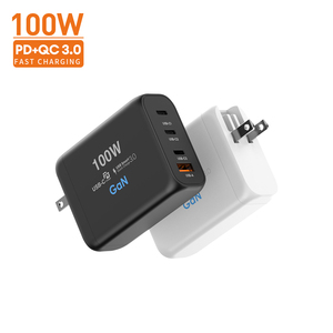 USB-A GaN <span class=keywords><strong>Tech</strong></span> 4 <span class=keywords><strong>C</strong></span>ổng 200W, USB <span class=keywords><strong>C</strong></span> PD 100W 30W, Bộ Sạ<span class=keywords><strong>c</strong></span> GaN QC3.0 30W Cho MacBook Máy Tính Xách Tay - Product Image 1