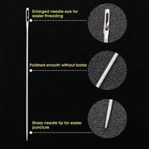 12PCS Side Holes Blind <strong>Needles</strong> Sewing Stainless Steel Elderly <strong>Needle</strong> for Sewing Household DIY <strong>Beading</strong> Threading <strong>Needles</strong> - Product Image 6