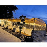 Carpa Móvil Plegable de PVC, Toldo Retráctil, Carpa Impermeable de PVC, Suministro del Fabricante