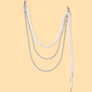 โซ่คาดเอวฮิปฮอป โลหะผสมสังกะสี พู่ห้อย ตกแต่งได้หลากหลาย ใช้ได้ทั้งชายและหญิง สำหรับกางเกง กระโปรง หลายห่วง - Product Image 3