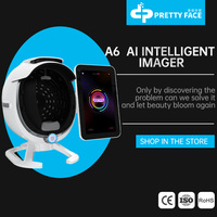 Analyseur de peau portable 2025 AI Magic 3D, scanner facial, analyseur de peau, analyse de l'acné, scanner complet du visage, test d'analyse de la peau