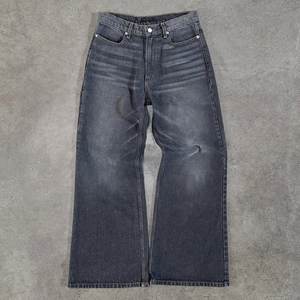 Jeans Baggy Vintage Personalizzati da Uomo, Stile Y2K, <span class=keywords><strong>Pantaloni</strong></span> in Denim Lavato, Gamba Larga e Comoda per Outfit Quotidiani alla Moda - Product Image 5