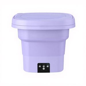Collapsible <b>Mini</b> Foldable Washer 3 Modes Deep Cleaning Foldable Portable Washing Machine for Baby Clothes, Underwear - Product Image 1