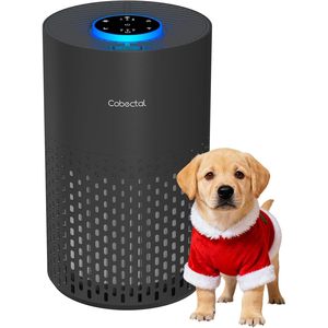 เครื่องฟอกอากาศ H14 True HEPA 300 CFM แบบพกพาสำหรับห้องขนาดไม่เกิน 300 ตร.ฟุต พร้อมระบบควบคุมแบบสัมผัสและตัวตั้งเวลา - Product Image 1