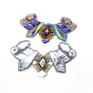 St.Croix festivali kostümleri aksesuarları kaynağı yaratıcı takı yamalar leylak serisi jel-geri Motif demir on aplike - Product Image 3