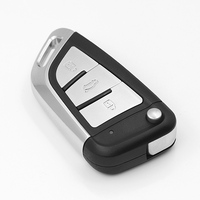 Clé de contrôle de voiture intelligente A29 en métal noir DF à 3 boutons, télécommande copiable avec programmation de fréquence, pour vente en gros d'origine