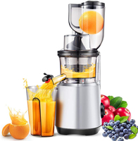 Komst Van Nieuw Model Elektrische Koude Pers Slow Juicer Machine Multi-Purpose Met Grote Mond Schroef Aangepaste Kleur Huishoudelijke Optie