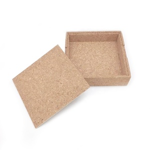 <span class=keywords><strong>Caja</strong></span> cuadrada de corcho de almacenamiento, fabricante profesional - Product Image 1