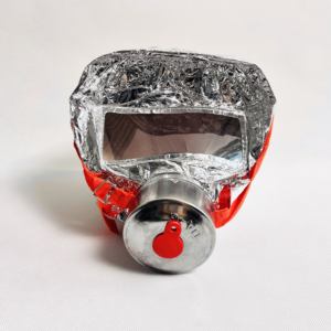 Pabrik Harga bagus ISO 40 menit peralatan pemadam kebakaran masker wajah Filter asap keluar Tudung - Product Image 4