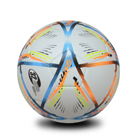 Ballon de football d'entraînement en PVC de taille 3 4 5 cousu à la machine, ballon de football de taille personnalisée, Vente en gros