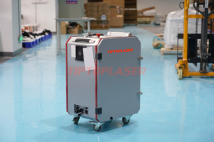 Limpiador Láser Portátil de 300W con Enfriamiento por Aire, Unidad de Fibra Óptica Pulsada, Ideal para Eliminar Óxido de Metal, Remover Pintura y Limpiar Superficies de Madera - Product Image 3