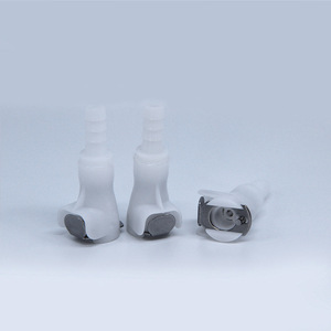 ข้อต่อแบบเชื่อมต่อเร็ว BMD1604HB ขนาด 6.4 มม. สำหรับของเหลวและก๊าซ พร้อมวาล์วปิดเร็ว - Product Image 2