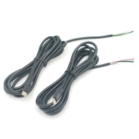 Pengisian cepat USB C untuk Openning Tipo C kabel kawat dengan PVC jaket Dan dikepang untuk komputer Printer perangkat Mobile kabel usb