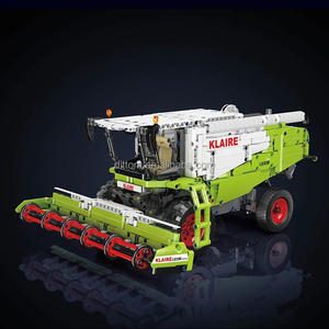 Moule <span class=keywords><strong>King</strong></span> 17014S RC Moissonneuse Modèle Briques 2.4G & APP Contrôle <span class=keywords><strong>Ferme</strong></span> Ingénierie Camion Assemblé Blocs de Construction Jouets - Product Image 4