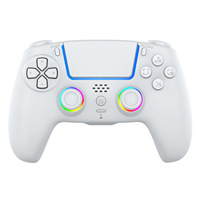 Manette de jeu P5 sans fil BT à double vibration, avec gyroscope six axes à effet Hall et détection corporelle