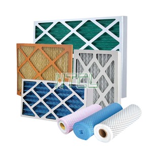 Lọc không khí lọc trước khi lọc G3 G4 Mini pleat Bộ lọc không khí Cartridge tông khung AC lò Bộ lọc không khí - Product Image 6